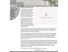 Tablet Screenshot of kentuckyclub.org